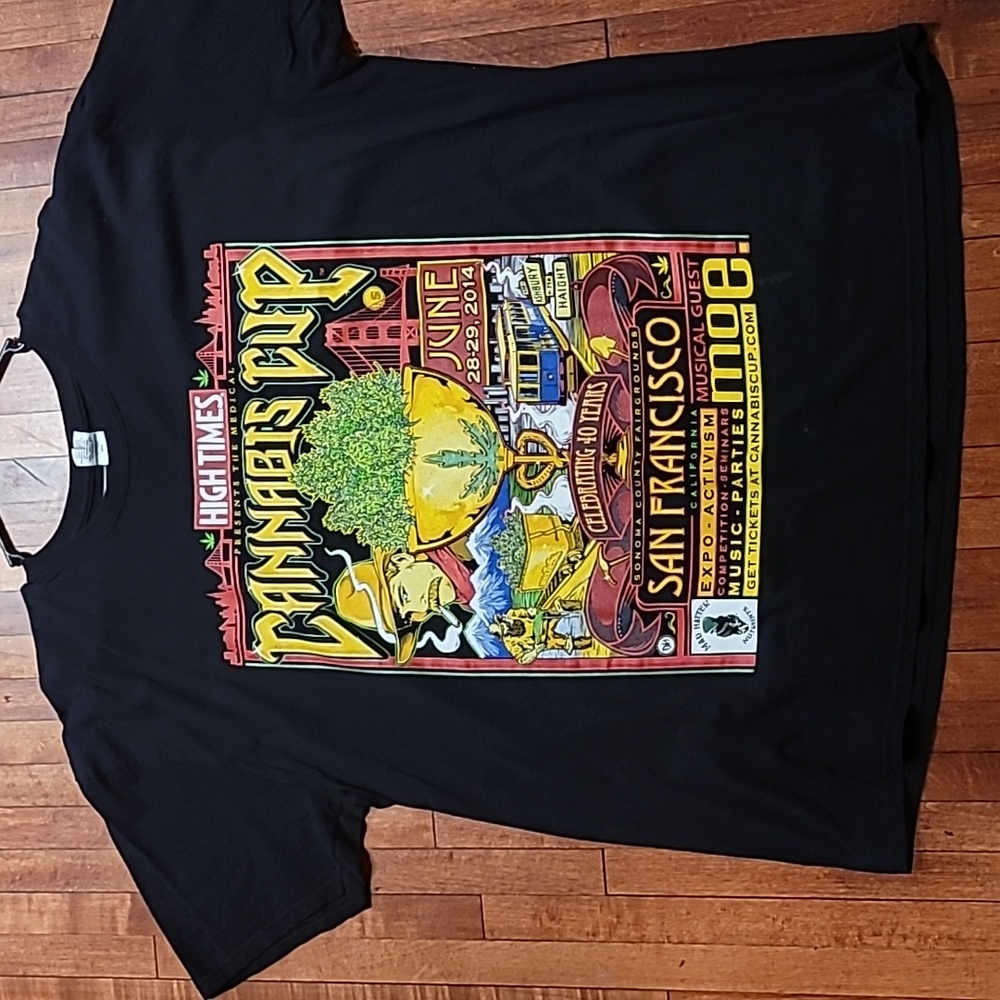 2xl High times cannabis cup Vintage T-shirt.
